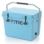 RTIC Hard Cooler, 20 qt, Blue, Ice 