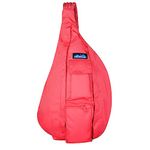 KAVU Original Rope Sling Bag with Adjustable Rope Shoulder Strap - Flamingo