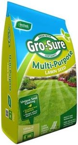 Westland GRO-Sure Multi- Purpose Grass Lawn Seed - 120 sq.m - 3.6 kg (20500174)