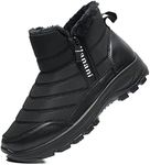 Mens Winter Snow Boots Fur Lined Wa