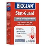 Bioglan Stat Guard, contains CoQ10, Zinc, Vitamin E, Vitamin B1 and Magnesium, helps Reduces Tiredness, Fatigue & Supports Heart Health – 30 Capsules