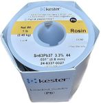 KESTER SOLDER 24-6337-0027 SOLDER WIRE 63/37 SN/PB 183?°C 1LB