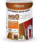Thermilate InsOpaint Advance Energy Saving Paint Keep Room Warm | 5L in 24 Colours | Tough Acrylic Emulsion Wall Ceiling Paint | Interior Emulsion Brilliant White