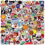 200 Pcs Street Fashion Cool Stickers, Trendy Skateboard Stickers for Adults Teens, Tide Brand Graffiti Sticker Packs, Popular Classic Japanese Style Stickers Decals for Laptop, Computer, Journaling