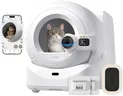 PETKIT Purobot Ultra Auto Waste Packing & Multi-Cat Toilet Behavior Ai Camera Tracking Automatic Self-Cleaning Cat Litter Box, Smart Robot with 5G WiFi App Control&Integration Safety&Odor Free