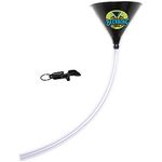 Premier Beer Bong Funnel - 3 Feet Of Premium Tubing, Holds 40 Ounces, Plus Shotgun Keychain Included With Your Beer Bong, All Made in the USA (Black)