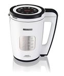 Morphy Richards 1.6L Total Control Soup Maker, Smart Response Technology, Portion Control, 9 Settings, Keep Warm Function, Cool Touch, Touchscreen Display, Stainless Steel Pan, White, 501020