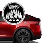 UZZH Squatch Badge Rated Car Emblem