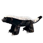 Honey Badger Stuffed Animal-Black 15.75",Realistic Badger Plush Toy, Honey Badger Stuffed Toy,Soft and Durable, Toy for Boy,Girl Toys,Gifts for Kids,Pillow Animals, Home Decor,Hugging Toy