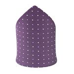 Kovove Elegant Purple Polka Dot Pocket Square For Men