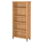 Bush Furniture Somerset 5 Shelf Bookcase in Maple Cross