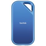 SanDisk Creator Pro Portable NVMe SSD 4TB, up to 2000 MB/s read/write speeds for demanding workflows, 3 Meter drop protection, IP65 water & dust resistance, 1 Month Adobe Creative Cloud included.