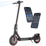 iScooter i9 2024 Electric Scooter, 30KM & 30KM/H, 8.5" Solid Honeycomb Tires, Lightweight Commuting EScooter with 350W Powerful Motor, Dual Brake & Folding Electric Scooter for Adults & Teenagers