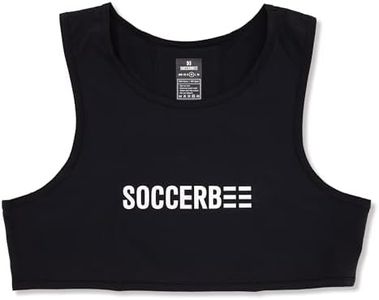 Soccerbee-Vest - Dedicated GPS Tracker Vest for Outdoor Team Sports Athletes such as Soccer, Football, Rugby, and Lacrosse (Medium)