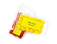 Drchoer 50PCS/Box Simulation Fake Corn Soft Baits Carp Fishing Lures Floating Baits with Nice Scent