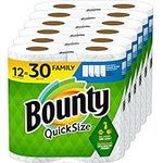 Bounty Quick-Size Paper Towels, Whi