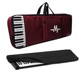 Mexa Keyboard Bag Compatible With Yamaha PSR-E363, E373, E473, E463, I455, I425, I400, I500 Keyboard & Casio CT-X700, X870IN, X8000IN, X9000IN Keyboard With Dust Cover Padded Quality