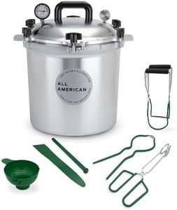 All American 1930: 25qt Pressure Cooker/Canner (The 925) + Canning Accessory Kit - Made in the USA