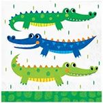 Creative Converting Alligator Party Lunch Napkins (Pack of 16)