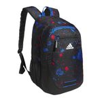 adidas Foundation 6 Backpack, Splatter Black/Bright Royal Blue, One Size, Foundation 6 Backpack