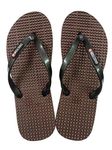 Doctor Verified Women's Foot Massage & Accupressure Slippers (Brown-Orthopedic Flip Flops) - 8 UK