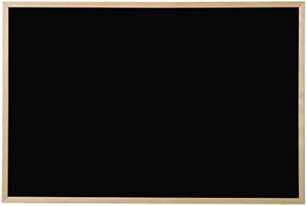 Bi-Office Tableau Noir, Cadre en Pin, 40 x 30 cm