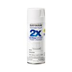 Rust-Oleum 249060 Painter's Touch Acrylic Spray Paint for Plastic, Metal, Wood (Semi-Gloss White - 340 Grams)