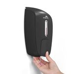 Dolphy ABS Liquid Soap Dispenser for Bathroom & Kitchen -800ml-Black