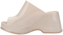 Melissa Patty Platforms for Women, Beige/Beige, 10