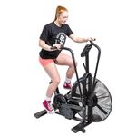 Air Bike [Bells of Steel] Fan Bike Exercise Bike, Blitz Cardio Bike, Belt Driven Air Bike Exercise Machine with Phone and Bottle Holder – 25in Fan Diameter, 350lb Capacity Stationary Bike