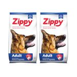 Zippy Adult Dry Dog Food - 6 Kg, Combo Pack of 2x3 Kg | Real Chicken & Vegetables | Nutritionally Balanced Dog Food for All Breeds | with Vitamins, Minerals, Probiotics & Salmon Oil