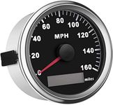 Samdo 85mm GPS Speedometer Gauge Universal Odometer 160MPH for ATV UTV Motorcycle Marine Boat