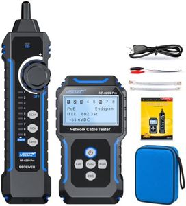 NOYAFA NF-8209PRO Network Cable Tester, PoE Wire Tracker with Length & NCV