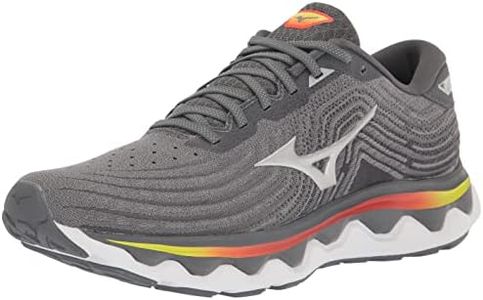 Mizuno Men's Wave Horizon 6 Sneaker, Ultimate Grey/Silver, 10.5