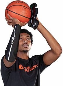 The Ringer Hoops Basketball Shooting Aid – Basketball Shot Trainer with Shooting Sleeve, Basketball Training Equipment for Youth & Adults, Shooting Sleeve Basketball for Perfect Form (Adult)