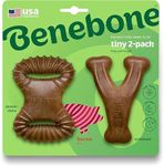 Benebone Tiny 2-Pack Dog Chew Toys,