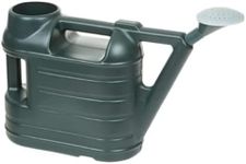 Watering Can With Rose Head 6.5L Litre - Plastic Watering Can Green for Indoor & Outdoor Durable & Lightweight, Dual-Handle