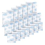 10/20/50 Gram(50 Packs) Moisture Absorbers, Premium Silica Gel Packs, Silica Packets for Storage, Silica Gel Desiccant Packets Food Safe for Moisture Control