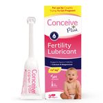 Conceive Plus Fertility Lubricant - 3 Pre-filled Applicators - Sperm-friendly Waterbased Personal Lube - Ph-balanced, Isotonic Formula Vaginal Moisturizer - Enhances Intimacy & Perfect for TTC Couples