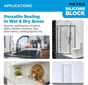 Metex 5-in-1 Silicone Caulking Tool – Remover and Finisher