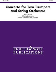 Concerto for Two Trumpets and String Orchestra: Conductor Score & Parts