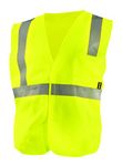 Occunomix ECO-IS-Y2X Value Solid Standard Vest, Class 2, XX-Large, Yellow