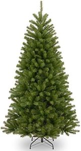 National Tree Company Artificial Full Christmas Tree, Green, North Valley Spruce, Includes Stand, 6 Feet