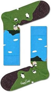 Happy Socks Women's Happy Little House on the Moorland Socks, Multi, 4 7 UK