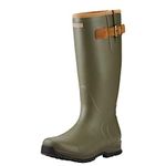 ARIAT Mens Burford Insulated Boots Boot Olive Green - Lightweight Waterproof Sprayproof - Leather trimmed top Footwear UK Size - UK 11