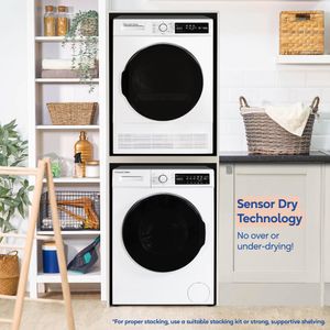 Russell Hobbs 8kg Condenser Tumble Dryer – Black