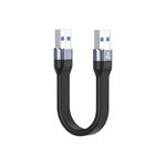 USB to USB Cable [13cm 5 inch],USB 3.0 Male to Male Type A to Type A Double Sided USB Cord for Data Transfer Compatible for Hard Drive, Laptop, DVD Player, TV, USB 3.0 Hub, Monitor and More