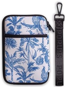 POPUPS Passport Travel Wallet for Women - Large Multiple Document Organizer and Holder with Wristlet - Toile