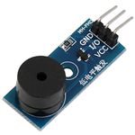 INVENTO 1Pcs Active Buzzer Alarm Module Sensor Beep for DIY smart car GM