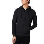 FM London Mens Hyfresh Zipped Hoodie, Charcoal, XL UK